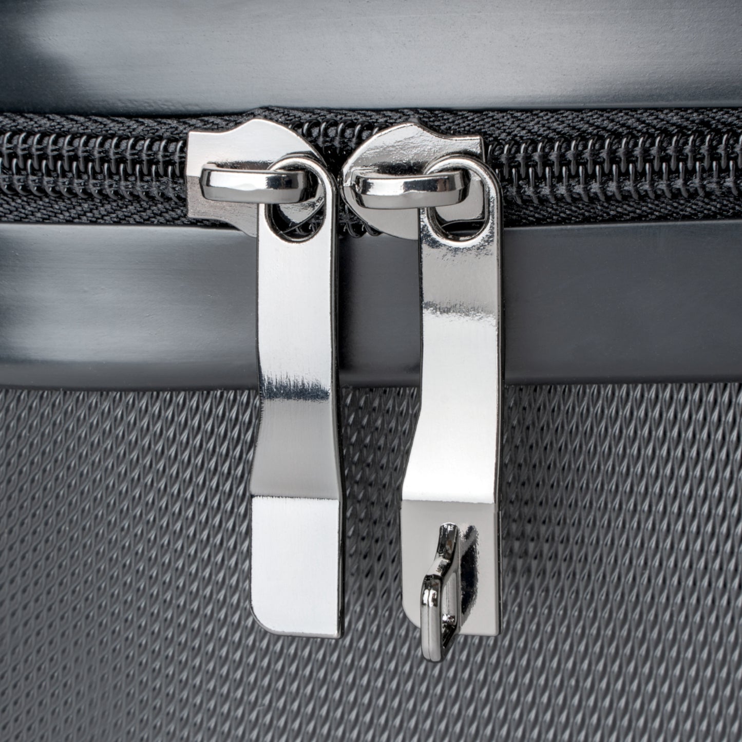 BLK. MONOGRAM SUITCASE