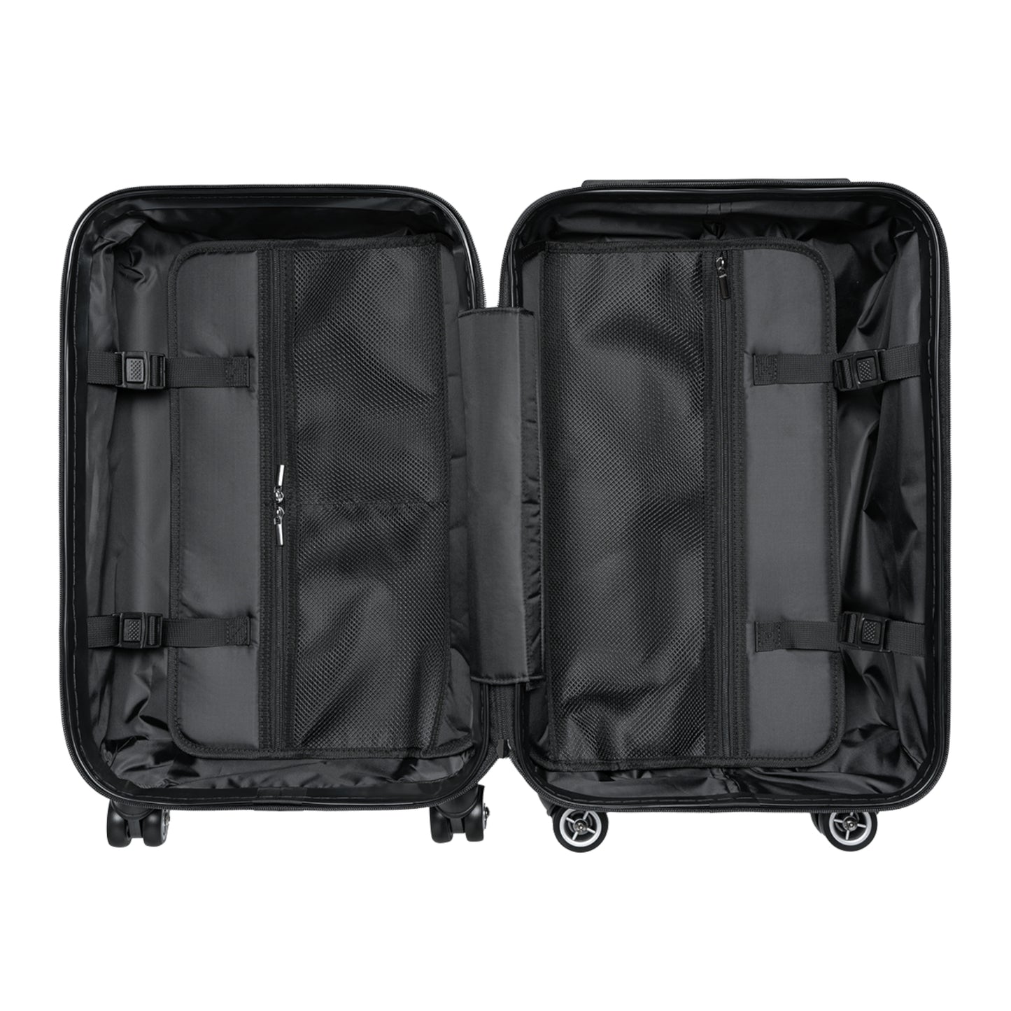 BLK. MONOGRAM SUITCASE