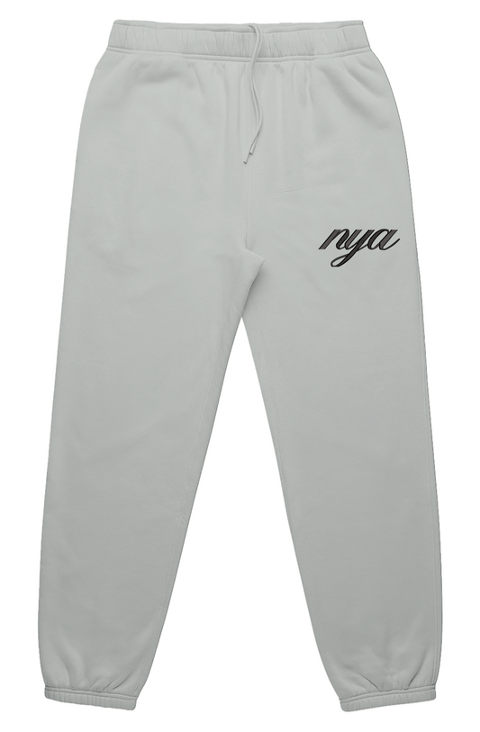 EMB. BLK. NYA ELEGANCE BAGGY SWEATS