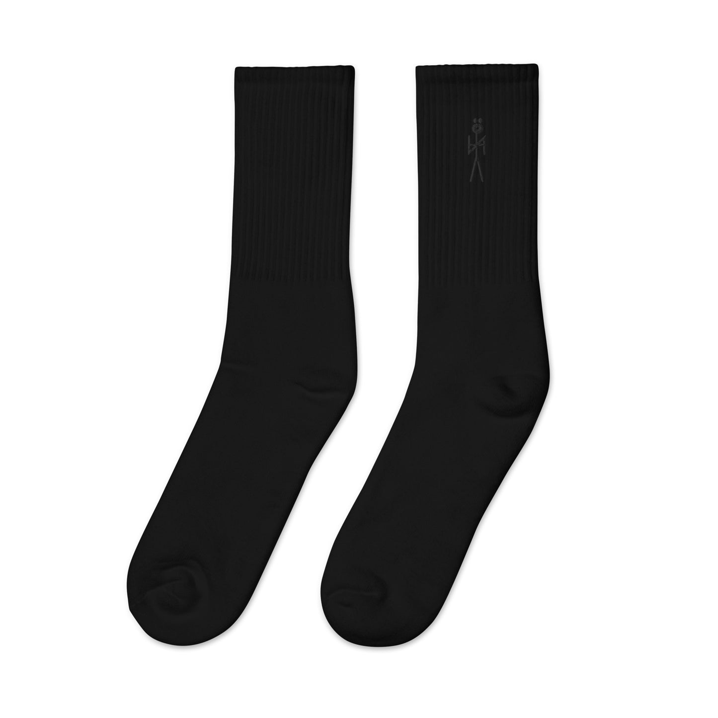 EMB. BLK. NYA MAN SOCKS