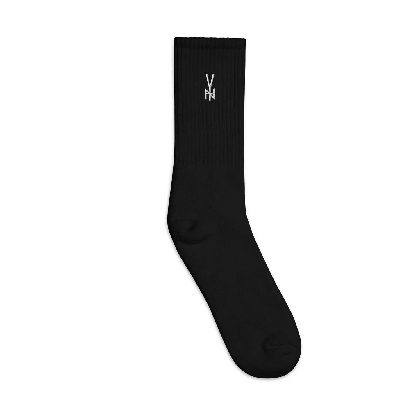 EMB. WHT. NYA LOGO SOCKS