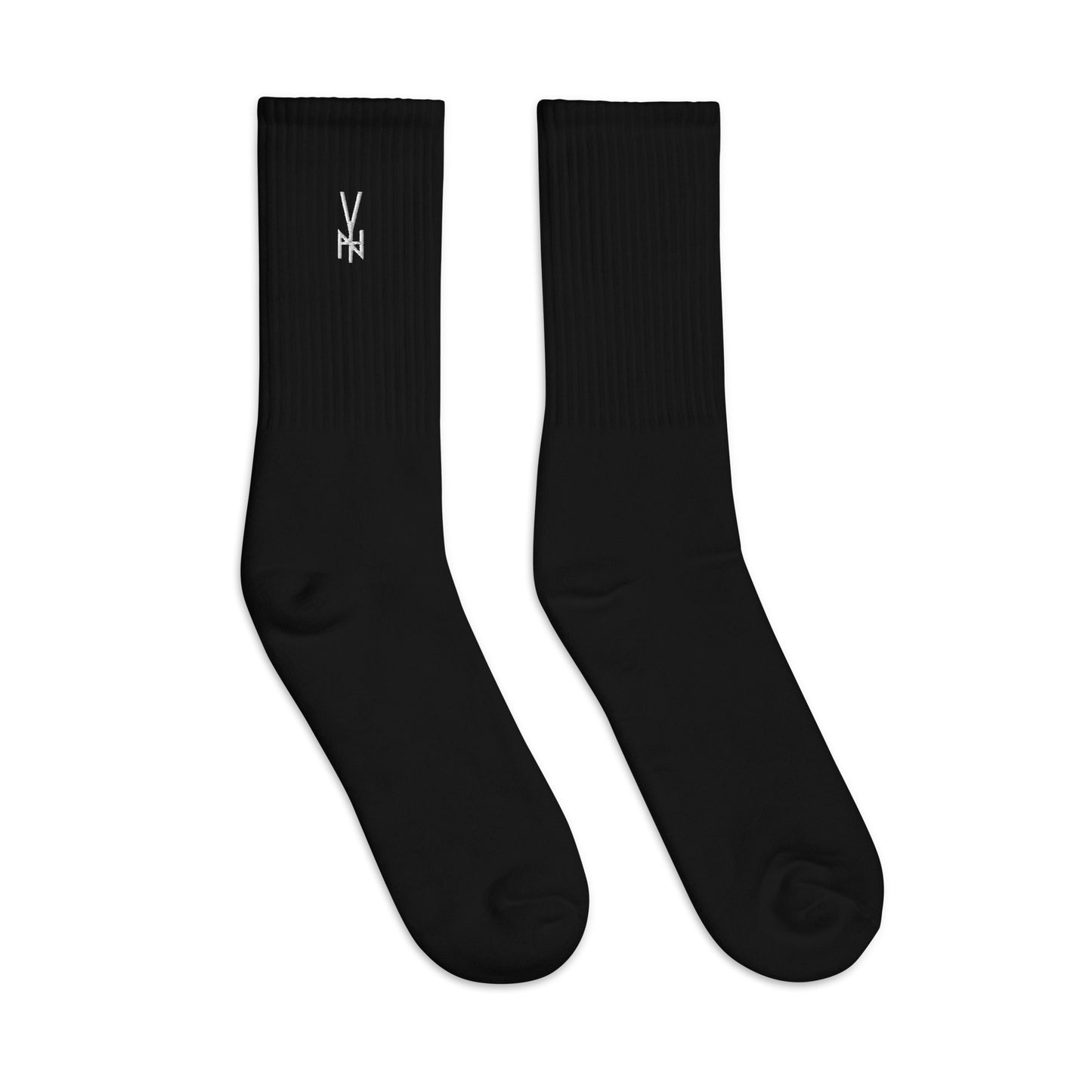 EMB. WHT. NYA LOGO SOCKS