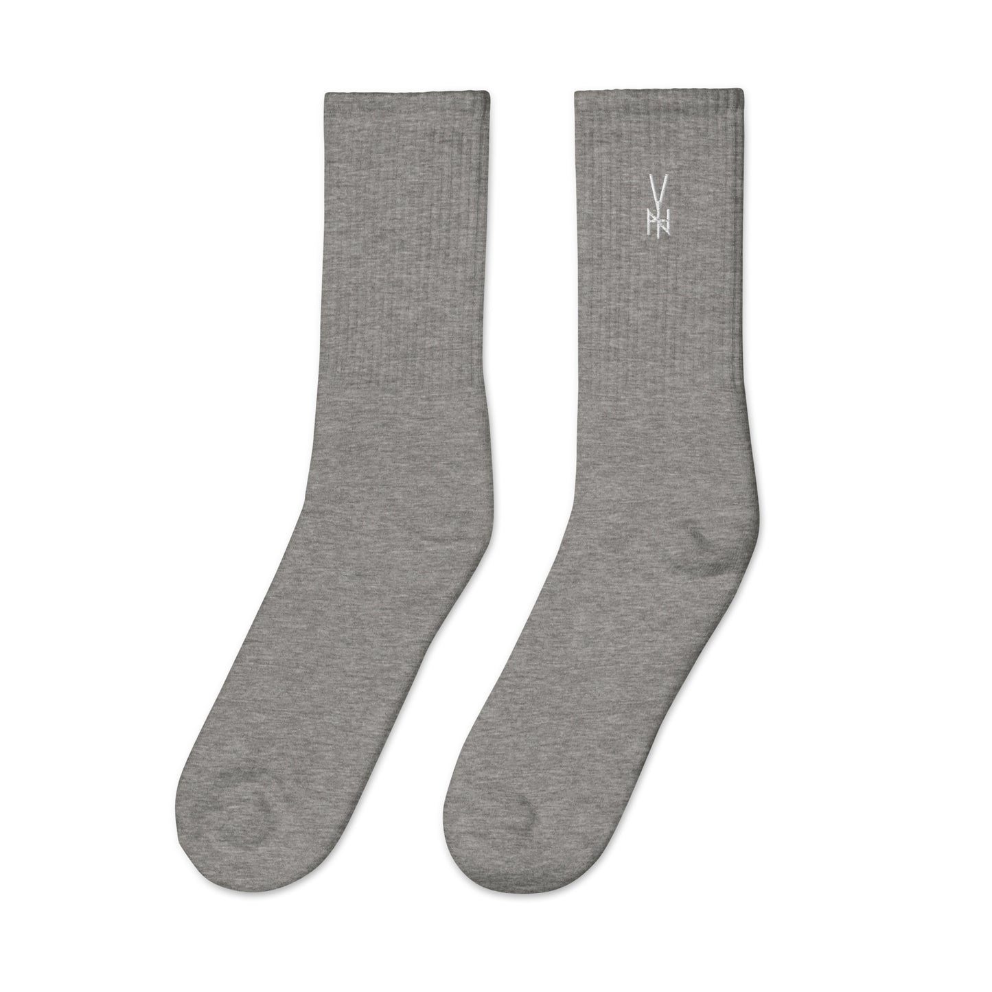 EMB. WHT. NYA LOGO SOCKS