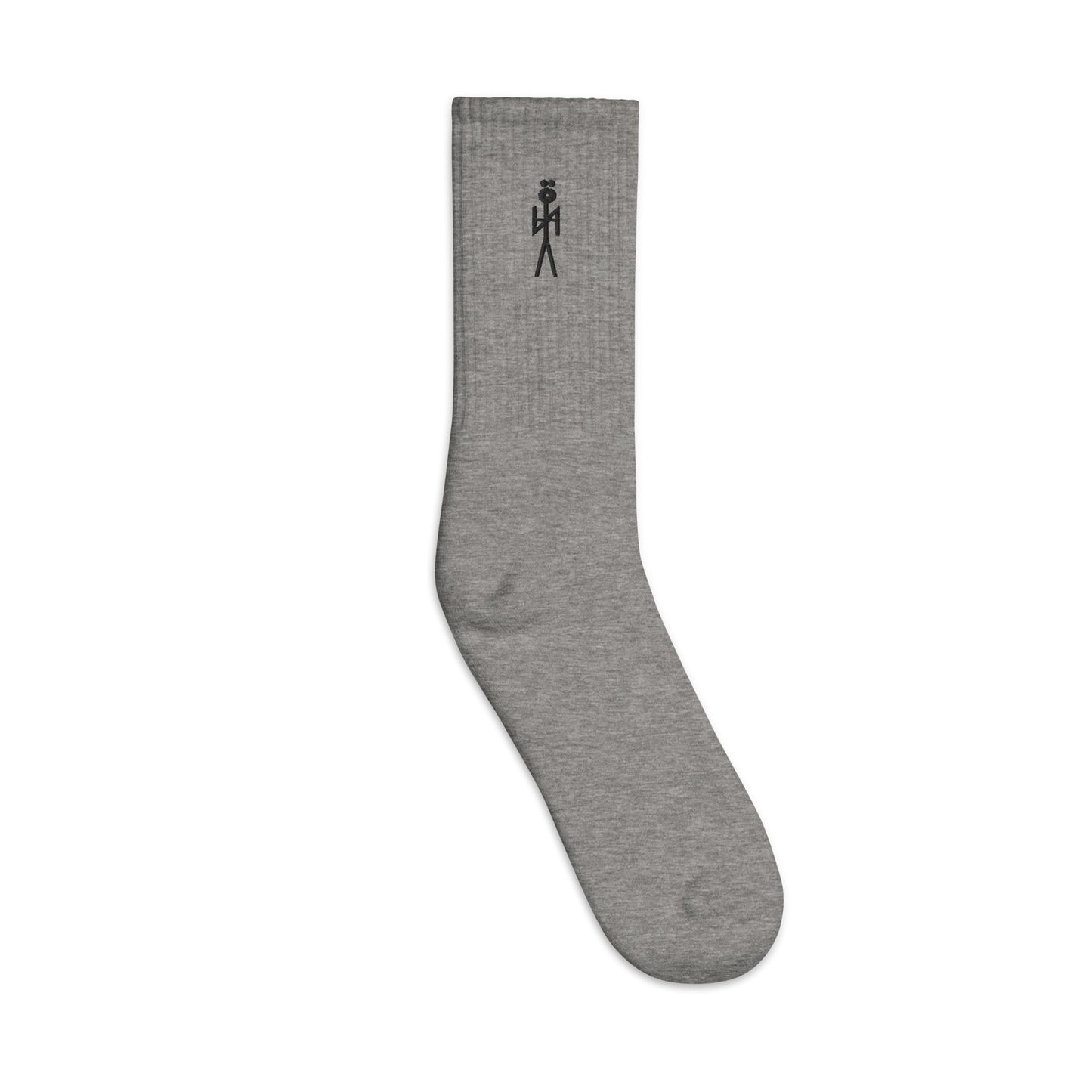 EMB. BLK. NYA MAN SOCKS