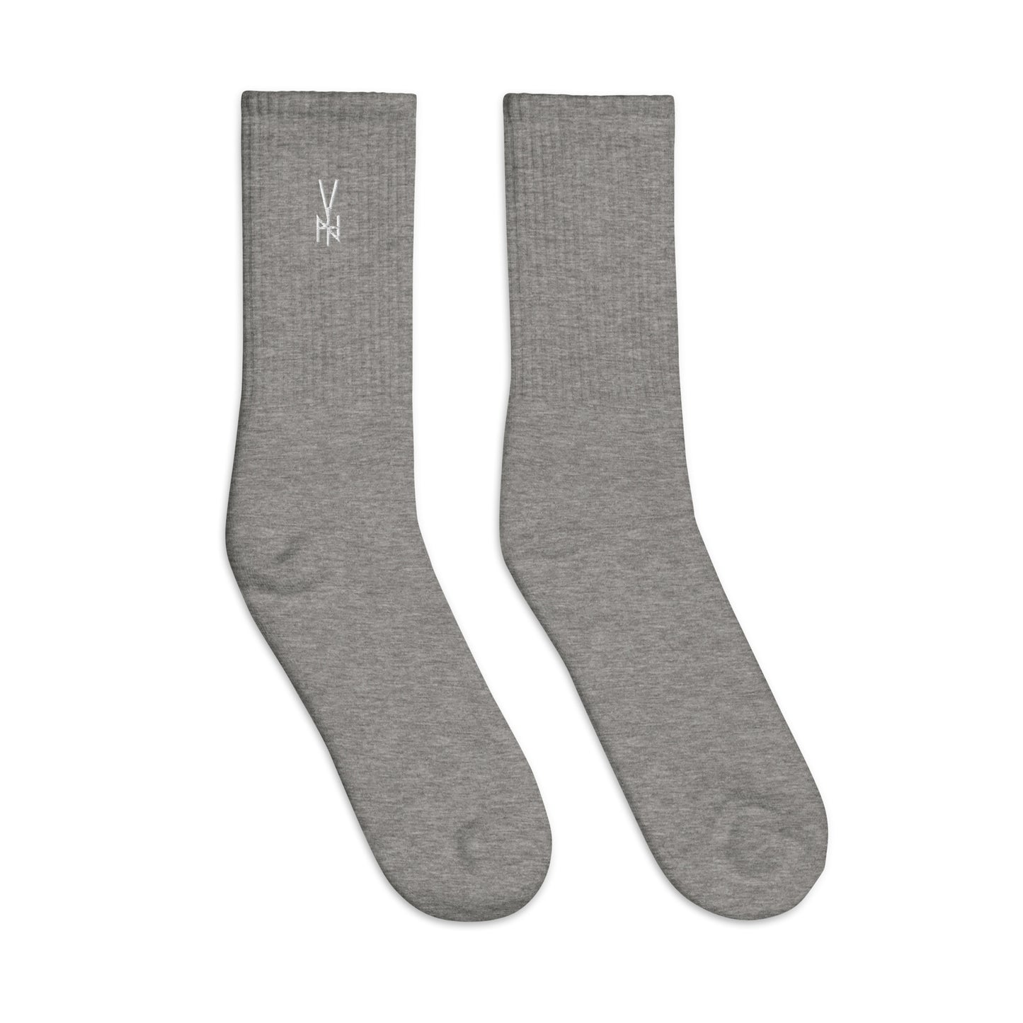 EMB. WHT. NYA LOGO SOCKS