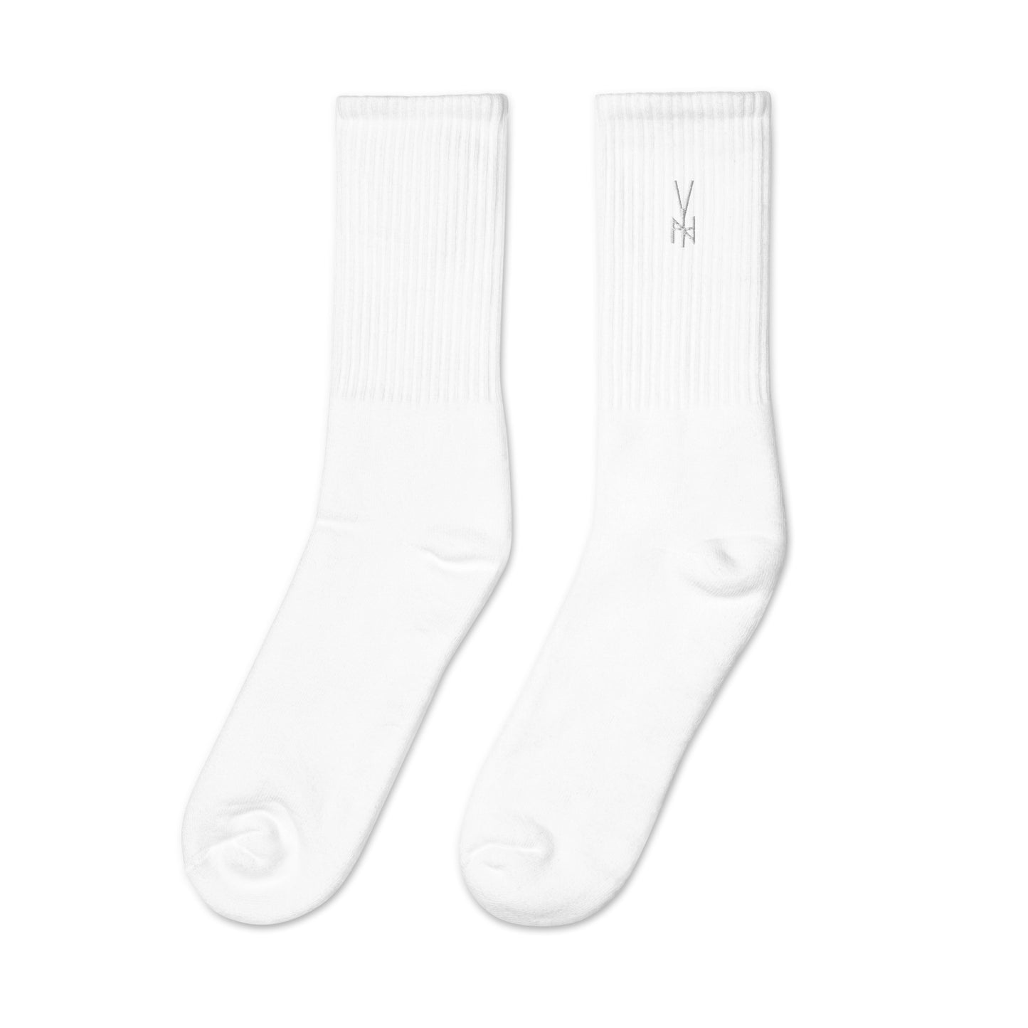 EMB. WHT. NYA LOGO SOCKS