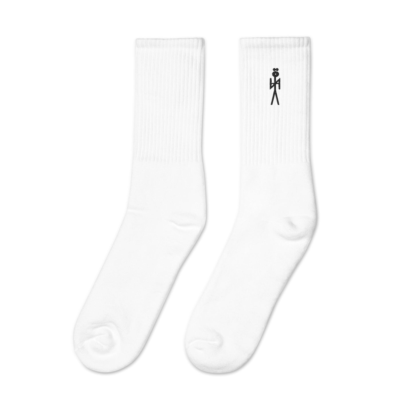 EMB. BLK. NYA MAN SOCKS