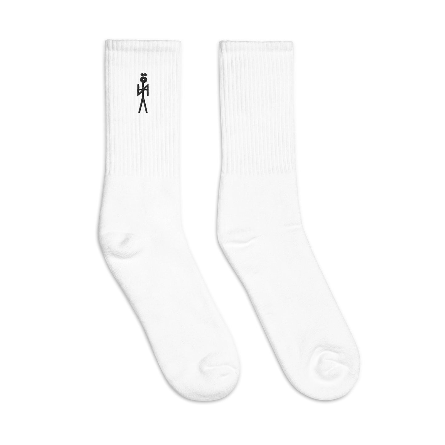 EMB. BLK. NYA MAN SOCKS